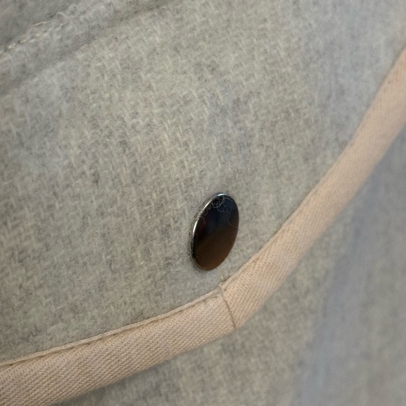 J. Crew Light green Italian Stadium Cloth Coat - Picture 5 of 7